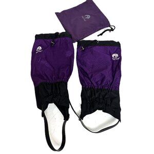 Pike Trail Adjustable Purple Waterproof Leg Gaiters EUC One Size Unisex